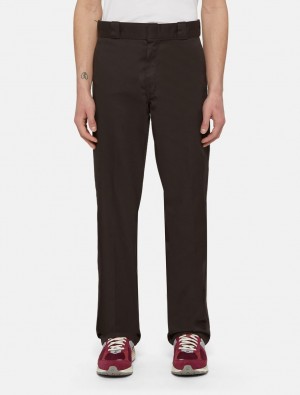 παντελόνι εργασίας ανδρικα Dickies Original 874 σοκολάτα | 93735882