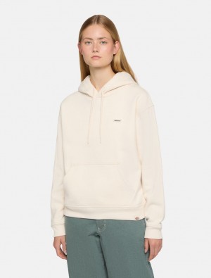 Φουτερ με Κουκουλα γυναικεια Dickies Clancy ασπρα | 943495968