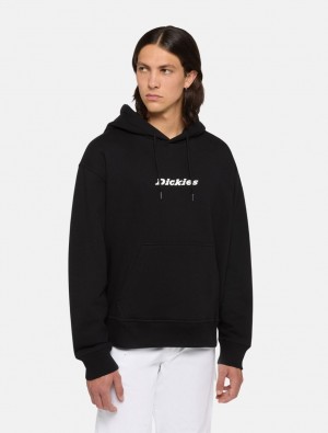 Φουτερ με Κουκουλα ανδρικα Dickies Enterprise μαυρα | 628019096
