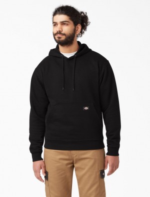 Φουτερ με Κουκουλα ανδρικα Dickies Everyday Fleece μαυρα | 555937964