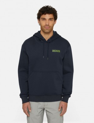 Φουτερ με Κουκουλα ανδρικα Dickies Made For Action σκουρο μπλε | 766268265