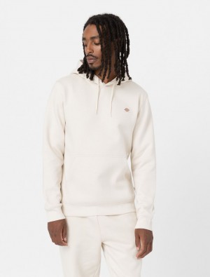 Φουτερ με Κουκουλα ανδρικα Dickies Oakport ασπρα | 283364793