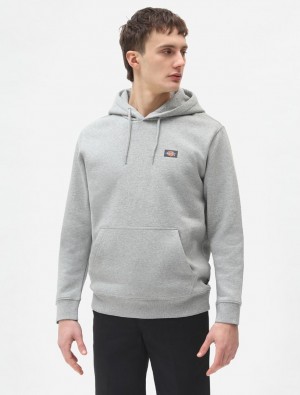 Φουτερ με Κουκουλα ανδρικα Dickies Oakport γκρι | 33583414