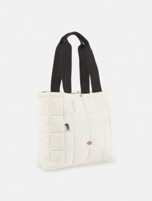 τσάντεσ tote ανδρικα Dickies Gardiner ασπρα | 39959136