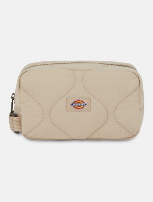 pouches γυναικεια Dickies Thorsby Liner Μπεζ | 223498744